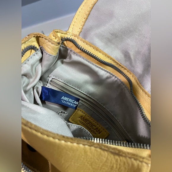 American Leather Co Yellow Liberty Backpack main image 10